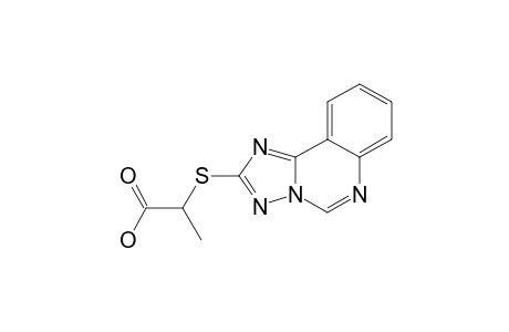 2-([1,2,4]Triazolo[1,5-c]quinazolin-2-ylthio)propionic Acid