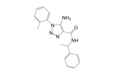 1H-1,2,3-triazole-4-carboxamide, 5-amino-1-(2-methylphenyl)-N-(1-phenylethyl)-
