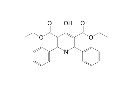 2,6-diphenyl-4-hydroxy-1-methyl-1,2,5,6-tetrahydro-3,5-pyridinedicarboxylic acid, diethyl ester