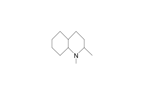 2a,N-Dimethyl-trans-decahydro-quinoline
