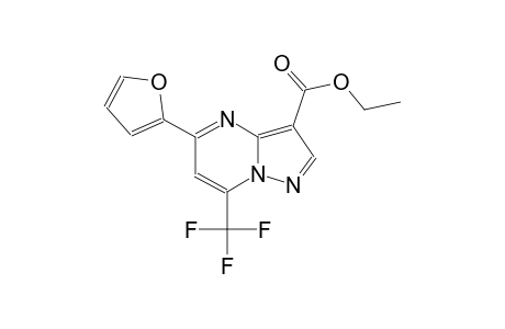 ethyl 5-(2-furyl)-7-(trifluoromethyl)pyrazolo[1,5-a]pyrimidine-3-carboxylate