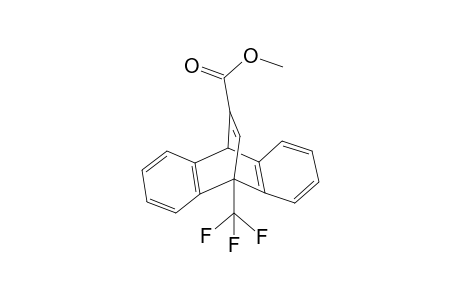 Methyl 1-trifluoromethyl-dibenzobicycllo[2.2.2]octa-2,5,7-triene-8-carboxylate