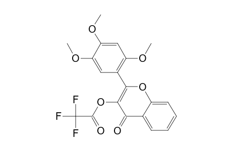 3-(Trifluoroacetyl)oxy-2',4',5'-trimethoxyflavone