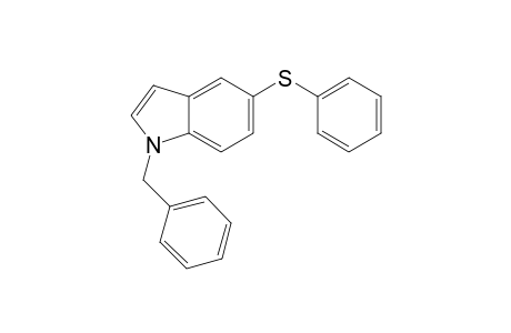 1-Benzyl-5-(phenylthio)-1H-indole