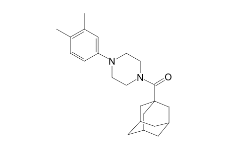 (Adamantan-1-yl)[4-(3,4-dimethylphenyl)piperazin-1-yl]methanone