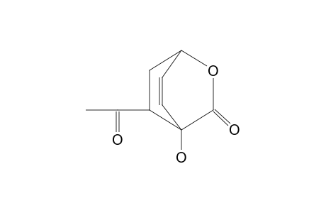 8-ACETYL-4-HYDROXY-2-OXABICYCLO[2.2.2]OCT-5-EN-3-ONE