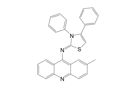 2-(2-Methyl-9-acridinylamino)-3,4-diphenylthiazoline