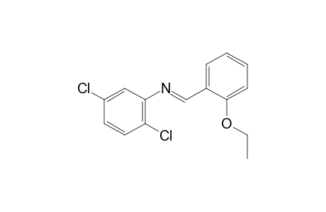 2,5-dichloro-N-(o-ethoxybenzylidene)aniline