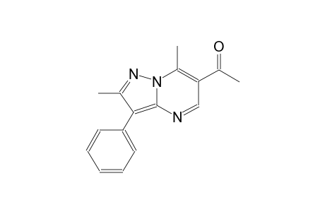 1-(2,7-dimethyl-3-phenylpyrazolo[1,5-a]pyrimidin-6-yl)ethanone