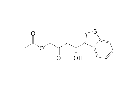 (R)-4-(1-Benzothiophen-3-yl)-4-hydroxy-2-oxobutyl acetate