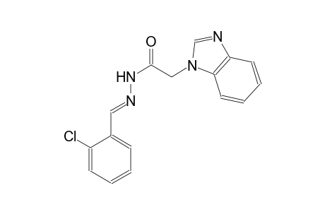1H-benzimidazole-1-acetic acid, 2-[(E)-(2-chlorophenyl)methylidene]hydrazide