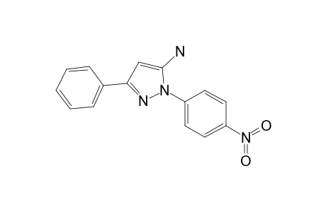 1-(4-Nitrophenyl)-3-phenyl-1H-pyrazol-5-ylamine