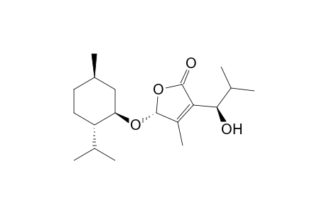 (5R)-3-[(1R)-1-Hydroxy-2-methylpropyl]-5-{[(1R,2S,5R)-2-isopropyl-5-methylcyclohexyl]oxy}-4-methylfuran-2(5H)-one