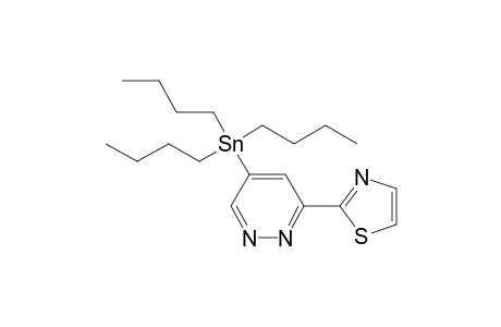 3-(2-Thiazolyl)-5-tributylstannylpyridazine