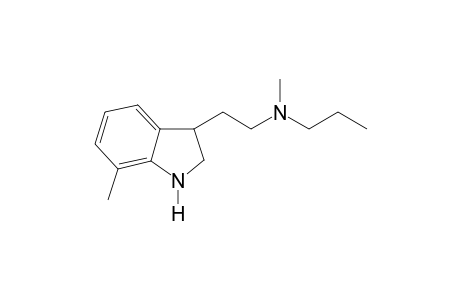 N-Methyl-N-propyl-2-(7-methyl-2,3-dihydroindol-3-yl)ethanamine