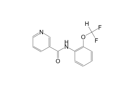 N-[2-(difluoromethoxy)phenyl]nicotinamide