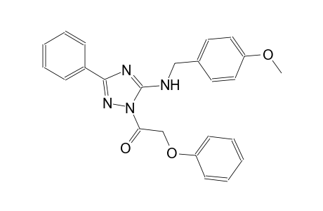 1H-1,2,4-triazol-5-amine, N-[(4-methoxyphenyl)methyl]-1-(phenoxyacetyl)-3-phenyl-