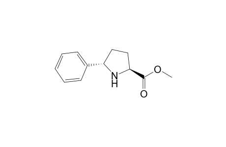 (2S,5S)-Methyl 5-phenylpyrrolidine-2-carboxylate