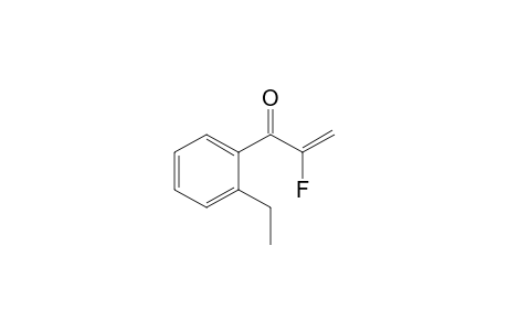 1-(2-Ethylphenyl)-2-fluoranyl-prop-2-en-1-one