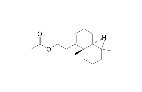 1-Naphthaleneethanol, 3,4,4a,5,6,7,8,8a-octahydro-5,5,8a-trimethyl-, acetate, (4aS-trans)-