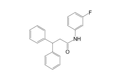 N-(3-Fluorophenyl)-3,3-diphenylpropanamide