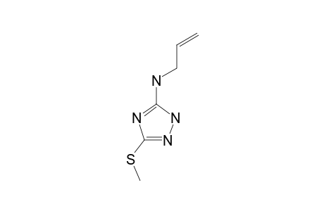 5-Allylamino-3-methylthio-1,2,4-triazole