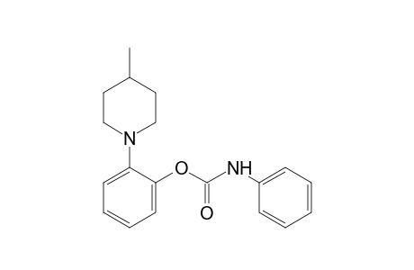 o-(3-methylpiperidino)phenol, carbanilide(ester)