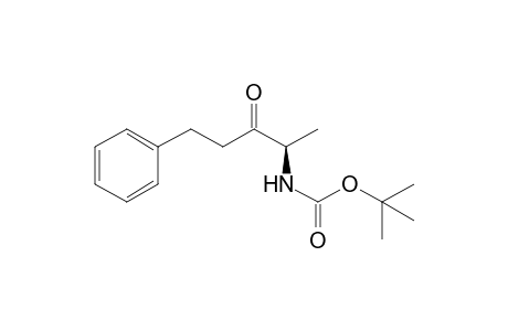 (R)-2-(tert-Butoxycarbonylamino)-5-phenylpentan-3-one