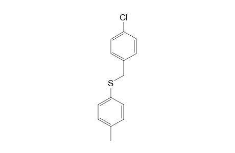 p-methylphenyl 4-chlorobenzyl sulfide