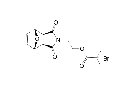 2-Bromo-2-methyl-propionic acid 2-((1R,2S,6R,7S)-3,5-dioxo-10-oxa-4-aza-tricyclo[5.2.1.0*2,6*]dec-8-en-4-yl)-ethyl ester