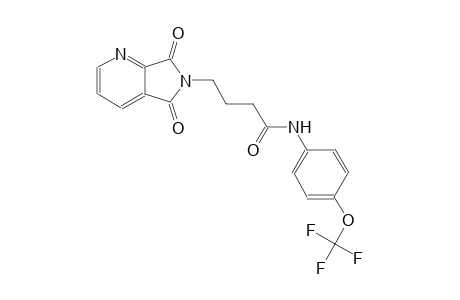 5H-pyrrolo[3,4-b]pyridine-6-butanamide, 6,7-dihydro-5,7-dioxo-N-[4-(trifluoromethoxy)phenyl]-