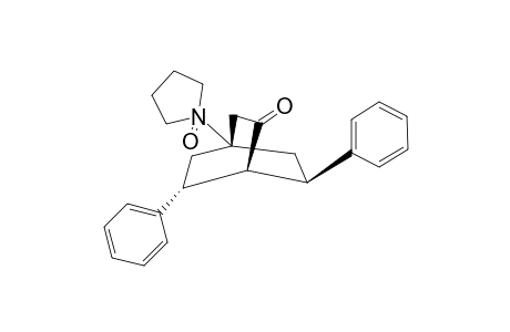 (6RS,7RS)-(+/-)-4-(N-OXIDOPYRROLIDINO)-6,7-DIPHENYLBICYClO-[2.2.2]-OCTAN-2-ONE