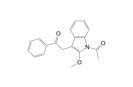 2-(1-acetyl-2-methoxy-1H-indol-3-yl)-1-phenylethanone