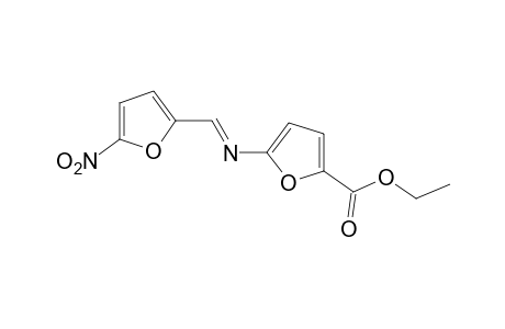 5-[(5-nitro-2-furfurylidene)amino]-2-furoic acid, ethyl ester