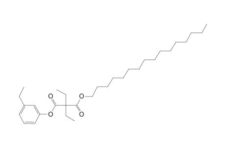 Diethylmalonic acid, 3-ethylphenyl hexadecyl ester