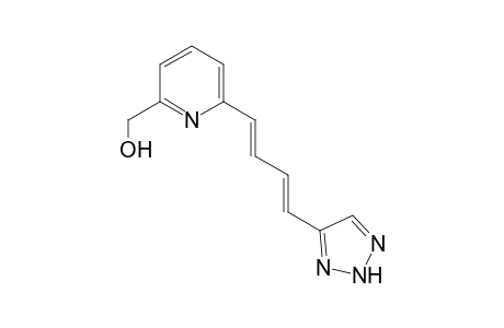 6-[(1E,3E)-4-(2H-[1,2,3]-Triazol-4-yl)-1,3-butadienyl]-2-pyridylmethanol