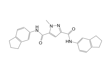 1H-pyrazole-3,5-dicarboxamide, N~3~,N~5~-bis(2,3-dihydro-1H-inden-5-yl)-1-methyl-