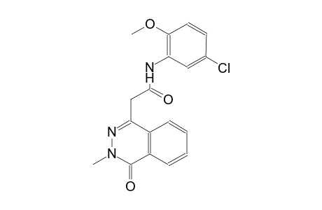 N-(5-chloro-2-methoxyphenyl)-2-(3-methyl-4-oxo-3,4-dihydro-1-phthalazinyl)acetamide