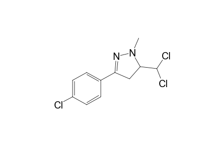 5-Dichloromethyl-1-methyl-3-(4-chlorophenyl)-2-pyrazoline