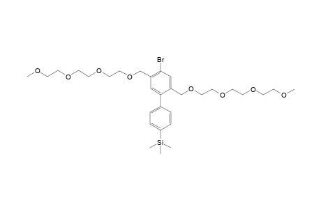 {4'-Bromo-2',5'-bis[2-[2-(2-methoxy-ethoxy)-ethoxy]-ethoxymethyl]biphenyl-4-yl}trimethylsilane