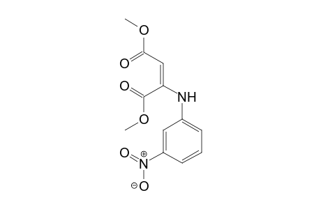 2-Butenedioic acid, 2-[(3-nitrophenyl)amino]-, dimethyl ester, (E)-