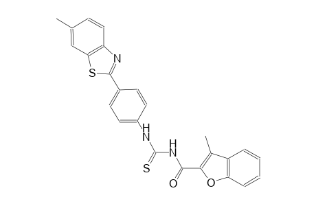 thiourea, N-[(3-methyl-2-benzofuranyl)carbonyl]-N'-[4-(6-methyl-2-benzothiazolyl)phenyl]-