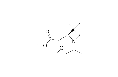 METHYL-(1-ISOPROPYL-3,3-DIMETHYL-2-AZETIDINYL)-(MTHOXY)-ACETATE