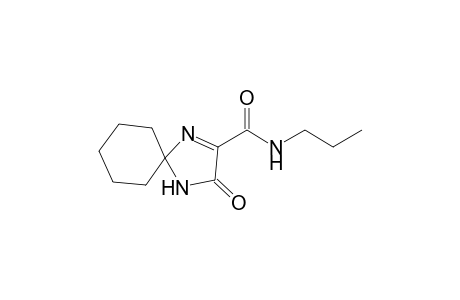 2-[(N-Propylamino)carbonyl]-1,4-diazaspiro[4.5]dec-1-en-3-one
