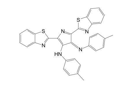 2,5-bis(2'-Benzothiazolyl)-4-(p-tolylamino)-3-(4"-tolylimino)-3H-pyrrole