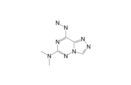 6-DIMETHYLAMINO-8-HYDRAZINO-1,2,4-TRIAZOLO-[3,4-F]-[1,2,4]-TRIAZINE