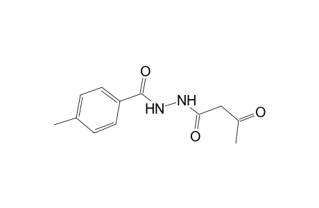 4-Methyl-benzoic acid N'-(3-oxo-butyryl)-hydrazide