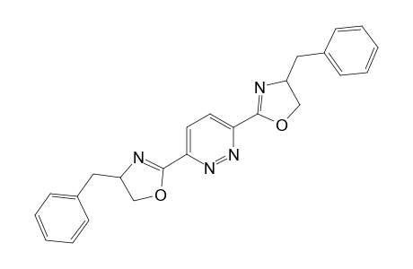 3,6-bis(4'-Benzyl-4',5'-dihydrooxazol-2'-yl)pyridazine