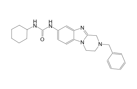 N-(2-benzyl-1,2,3,4-tetrahydropyrazino[1,2-a]benzimidazol-8-yl)-N'-cyclohexylurea