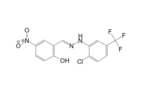 2-Hydroxy-5-nitrobenzaldehyde [2-chloro-5-(trifluoromethyl)phenyl]hydrazone